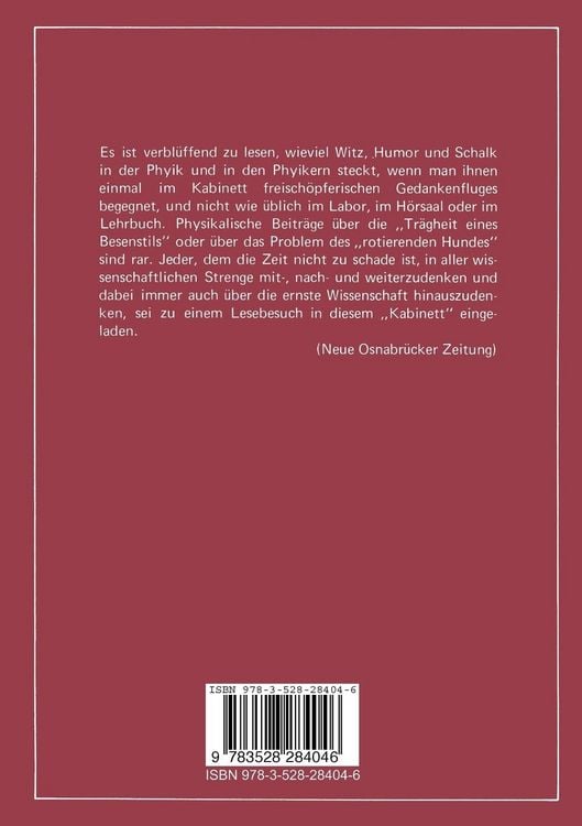 Produktbild: Kabinett physikalischer Rarit&auml;ten