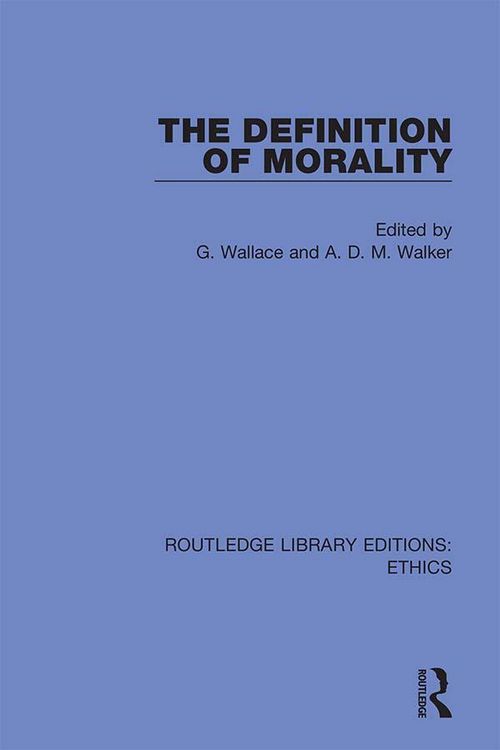 Produktbild: The Definition of Morality