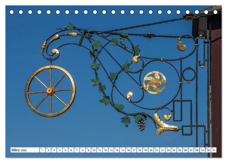 Produktbild: Dekorative Nasenschilder (Tischkalender 2026 DIN A5 quer), CALVENDO Monatskalender