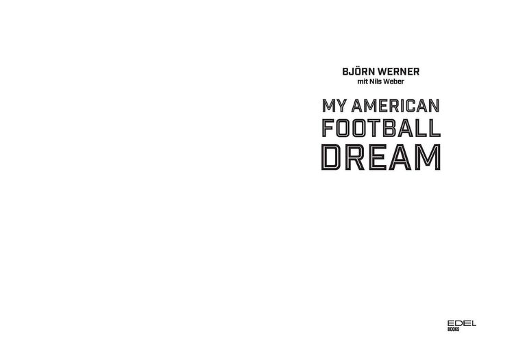 Produktbild: My American Football Dream