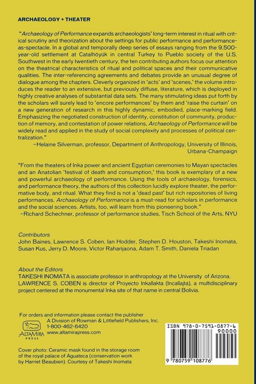 Produktbild: Archaeology of Performance