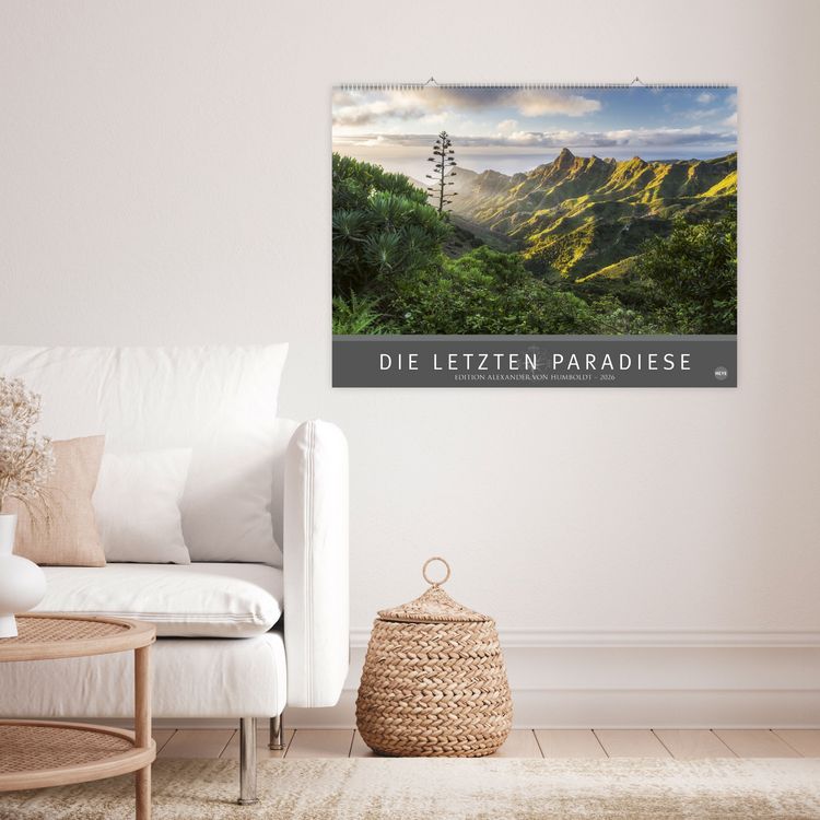 Produktbild: Die letzten Paradiese - Edition Alexander von Humboldt Kalender 2026