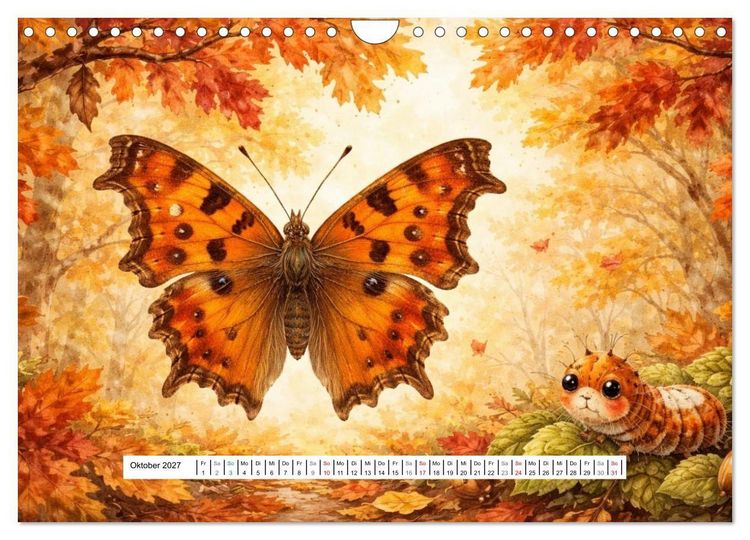 Produktbild: Vom Kriechen zum Fliegen (Wandkalender 2027 DIN A4 quer), CALVENDO Monatskalender