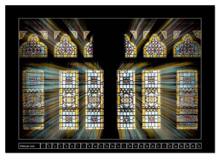 Produktbild: IRLAND - Fenster des Glaubens (Wandkalender 2026 DIN A4 quer), CALVENDO Monatskalender