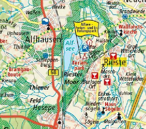 Produktbild: Teutoburger Wald, Eggegebirge - Wiehengebirge