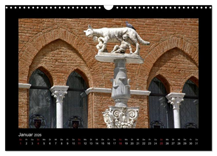 Produktbild: Siena, Perle der Toskana (Wandkalender 2026 DIN A3 quer), CALVENDO Monatskalender