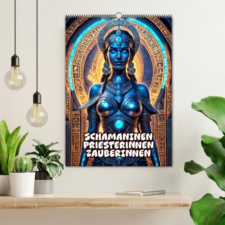 Produktbild: Schamaninen, Priesterinnen, Zauberinnen (Wandkalender 2026 DIN A2 hoch), CALVENDO Monatskalender
