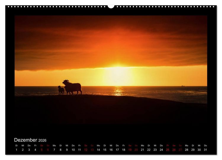 Produktbild: Island - Eine Reise in Bildern (hochwertiger Premium Wandkalender 2026 DIN A2 quer), Kunstdruck in Hochglanz