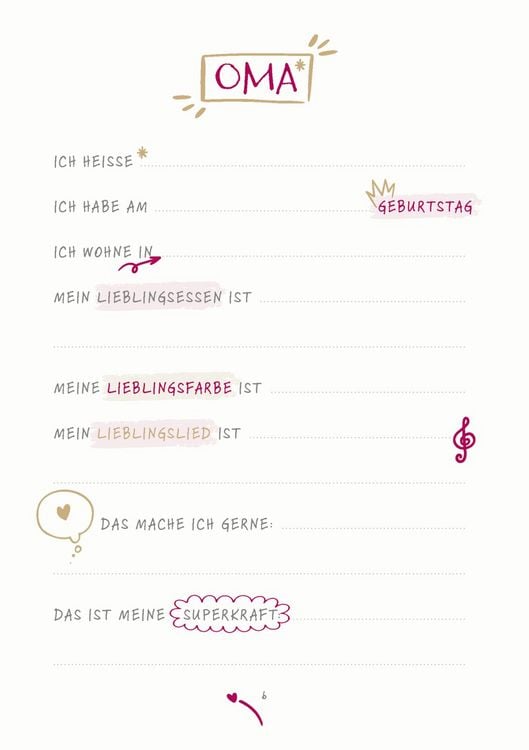 Produktbild: Oma und ich - unsere sch&ouml;nsten Momente