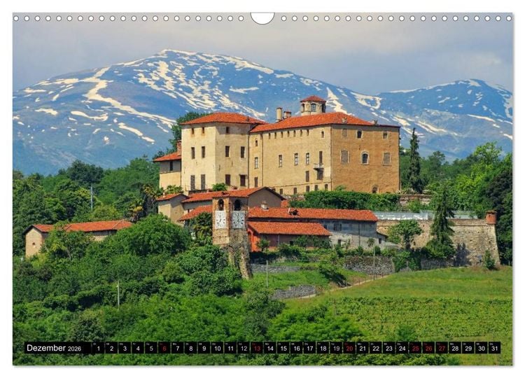 Produktbild: Piemont (Wandkalender 2026 DIN A3 quer), CALVENDO Monatskalender