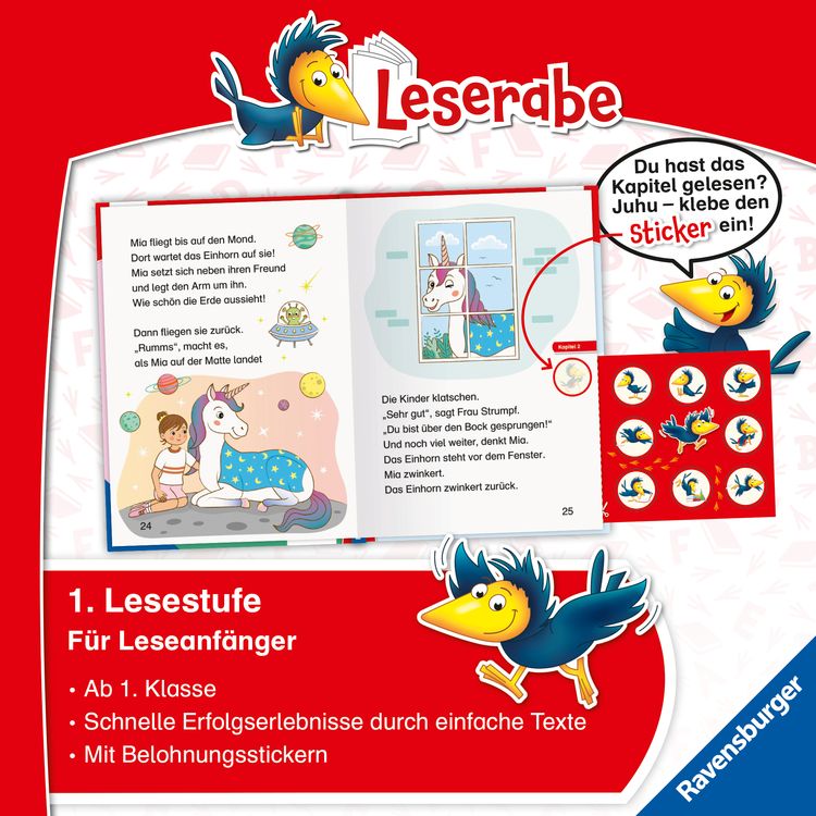 Leserabe 1. Lesestufe - Mein Freund, das Einhorn