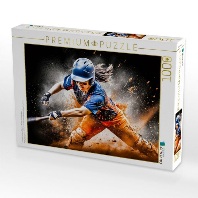 Produktbild: CALVENDO Puzzle Ein Motiv aus dem Kalender Basball und Motivation | 1000 Teile Lege-Gr&ouml;&szlig;e 64x48cm Foto-Puzzle f&uuml;r gl&uuml;ckliche Stunden