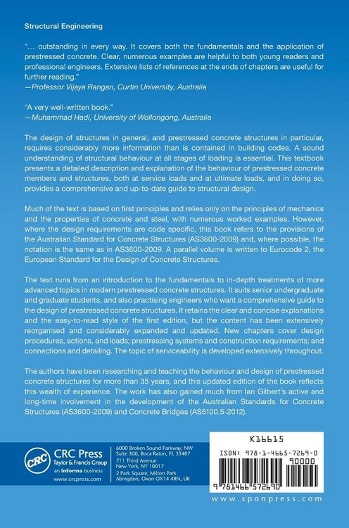 Produktbild: Design of Prestressed Concrete to AS3600-2009