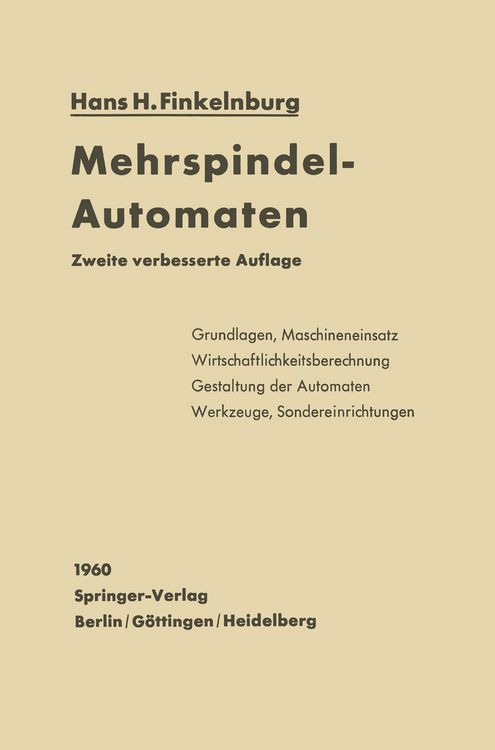 Produktbild: Mehrspindel-Automaten