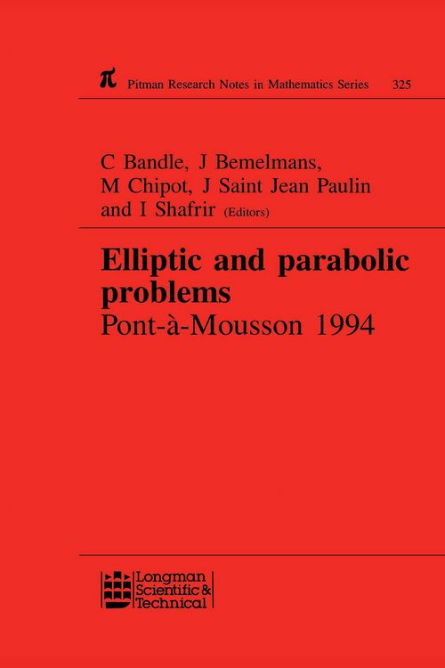 Produktbild: Elliptic and Parabolic Problems