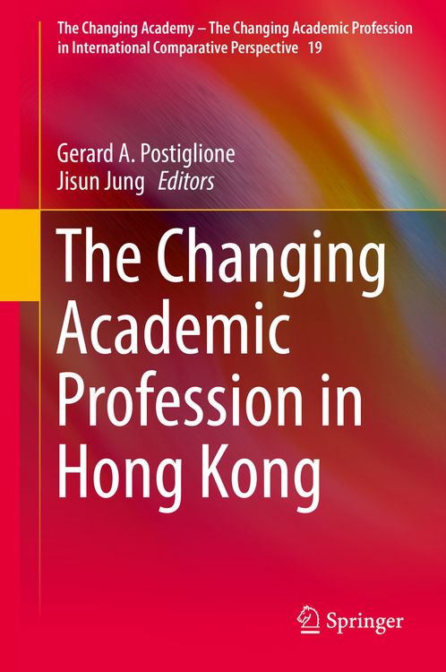 Produktbild: The Changing Academic Profession in Hong Kong