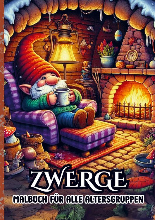 Produktbild: Malbuch f&uuml;r alle Altergruppen - Zwerge