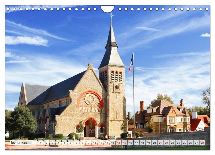 Produktbild: Le Touquet-Paris-Plage - Perle de la c&ocirc;te d'Opale (Calendrier mural 2026 DIN A4 vertical), CALVENDO calendrier mensuel