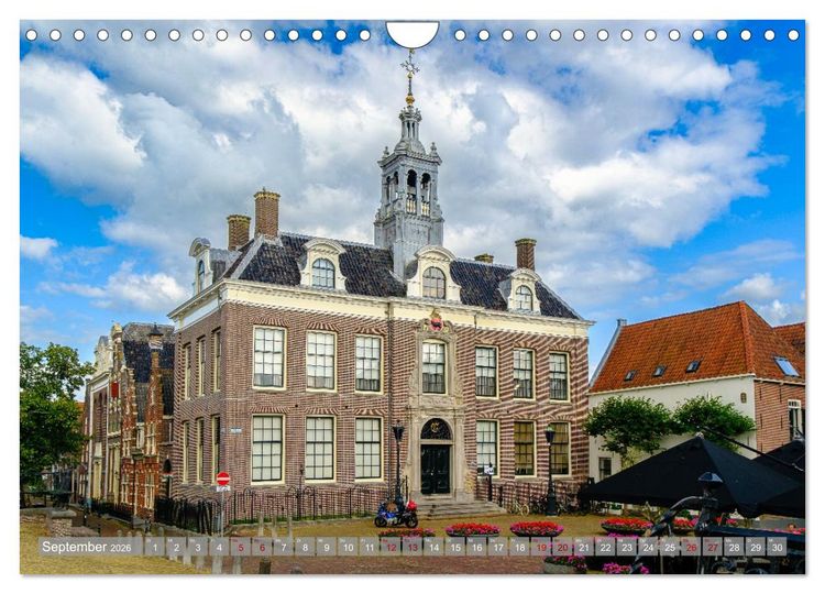 Produktbild: Ein Blick auf Edam (Wandkalender 2026 DIN A4 quer), CALVENDO Monatskalender