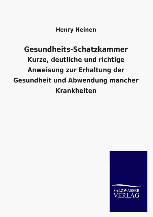 Produktbild: Gesundheits-Schatzkammer
