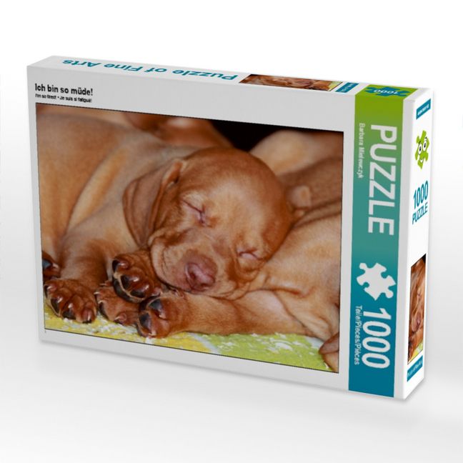 Produktbild: CALVENDO Puzzle Ich bin so m&uuml;de! | 1000 Teile Lege-Gr&ouml;&szlig;e 64x48cm Foto-Puzzle f&uuml;r gl&uuml;ckliche Stunden