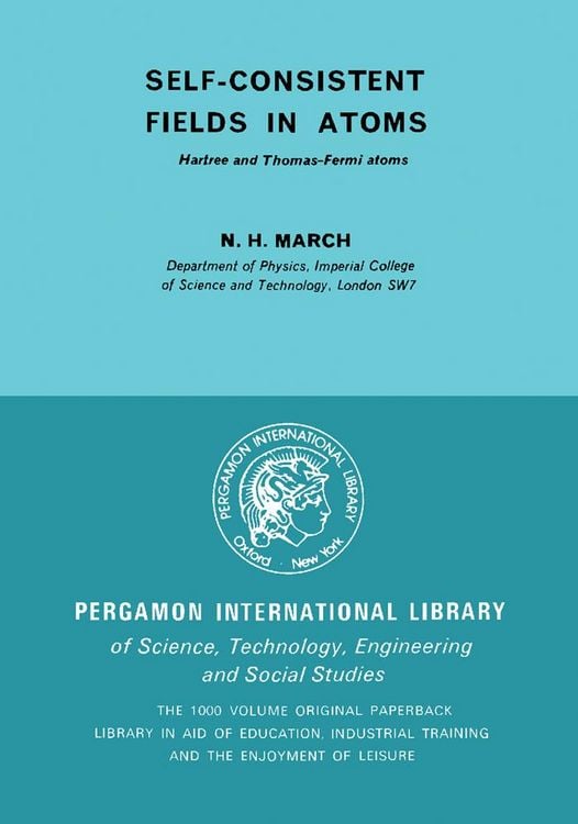 Produktbild: Self-Consistent Fields in Atoms