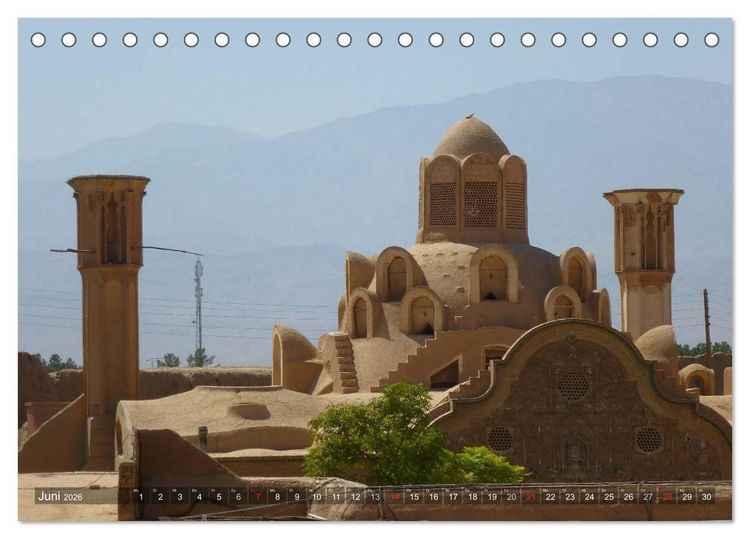 Produktbild: Iran - Eine Bilder-Reise (Tischkalender 2026 DIN A5 quer), CALVENDO Monatskalender