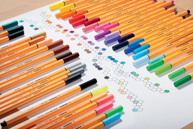 Produktbild: STABILO Fineliner -   point 88 - Einzelstift - Neonfarbe, leuchtfarbengr&uuml;n