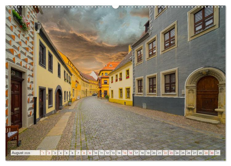 Produktbild: Torgau Impressionen (hochwertiger Premium Wandkalender 2026 DIN A2 quer), Kunstdruck in Hochglanz