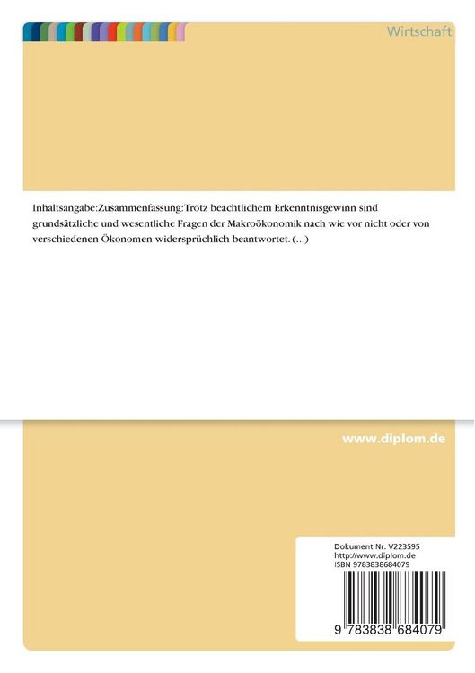 Produktbild: Determinanten des Wirtschaftswachstums