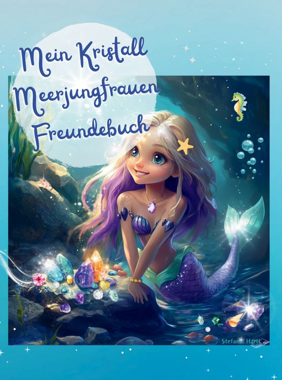 Produktbild: Mein Kristall Meerjungfrauen Freundebuch
