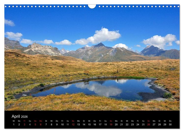 Produktbild: Alpen Impressionen (Wandkalender 2026 DIN A3 quer), CALVENDO Monatskalender