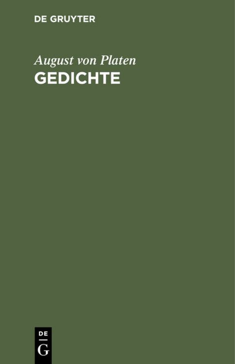 Produktbild: Gedichte