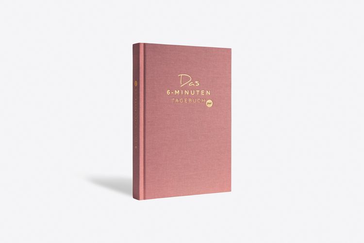 Produktbild: Das 6-Minuten-Tagebuch pur (granat)