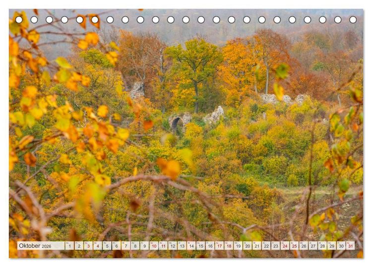 Produktbild: Der Harz - eine geheimnisvolle Welt (Tischkalender 2026 DIN A5 quer), CALVENDO Monatskalender