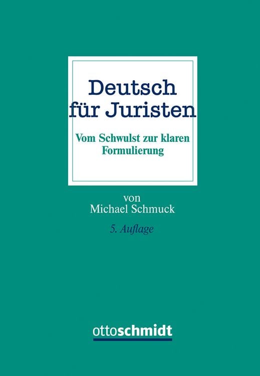 Produktbild: Deutsch f&uuml;r Juristen