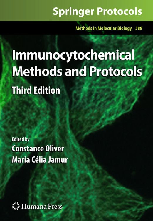 Produktbild: Immunocytochemical Methods and Protocols