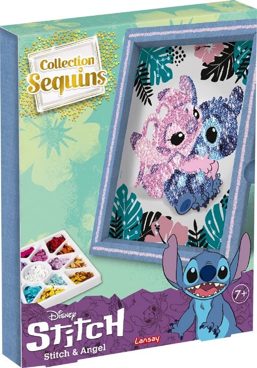 Produktbild: COLLECTION SEQUINS - Paillettenkunst Stitch & Angel