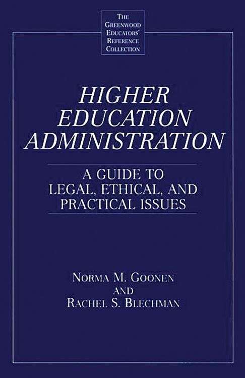 Produktbild: Higher Education Administration