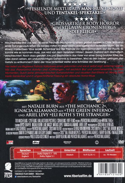 Produktbild: Wrong Trail - Tour in den Tod - Uncut