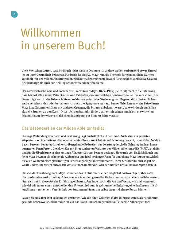 Produktbild: Medical Cooking: F.X. Mayr-Ernährung