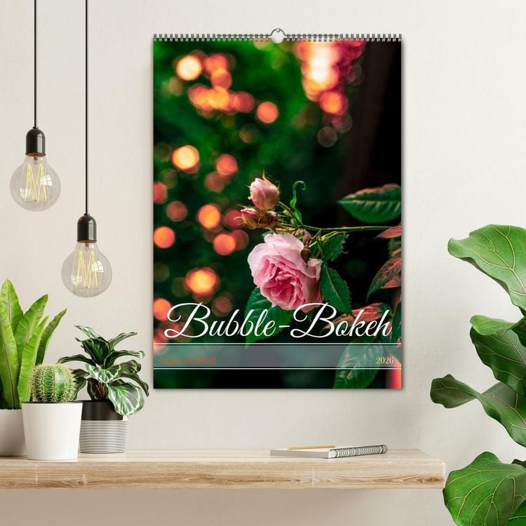 Produktbild: Bubble Bokeh (Wandkalender 2026 DIN A2 hoch), CALVENDO Monatskalender