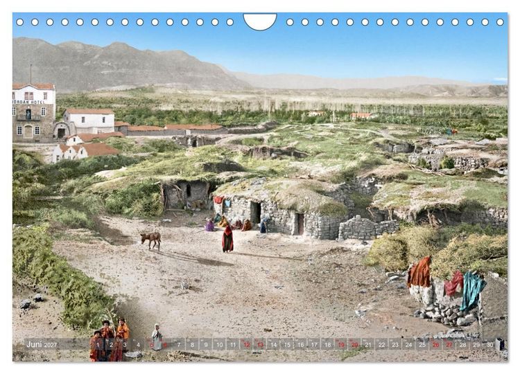 Produktbild: Heiliges Land um das Jahr 1900 - Fotos neu restauriert und koloriert (Wandkalender 2027 DIN A4 quer), CALVENDO Monatskalender
