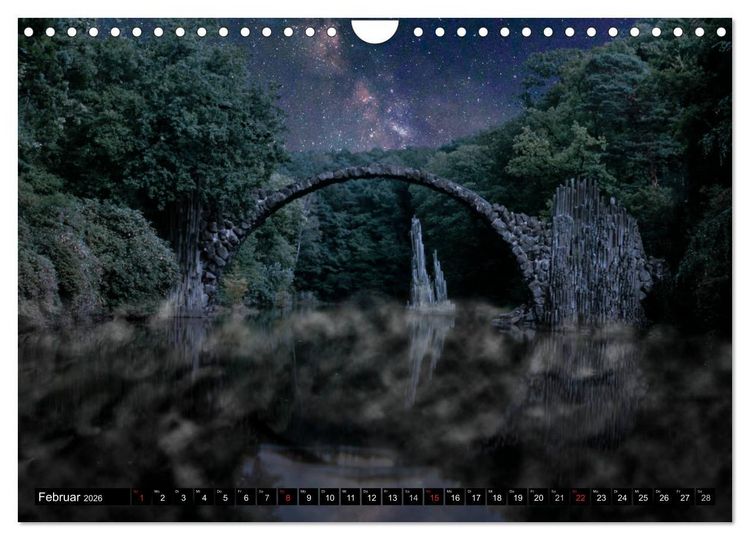 Produktbild: Ad Astra - zu den Sternen (Wandkalender 2026 DIN A4 quer), CALVENDO Monatskalender