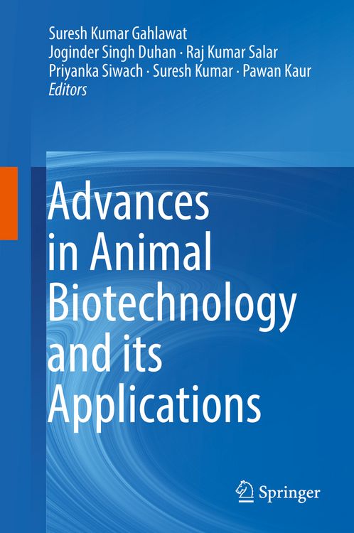 Produktbild: Advances in Animal Biotechnology and its Applications