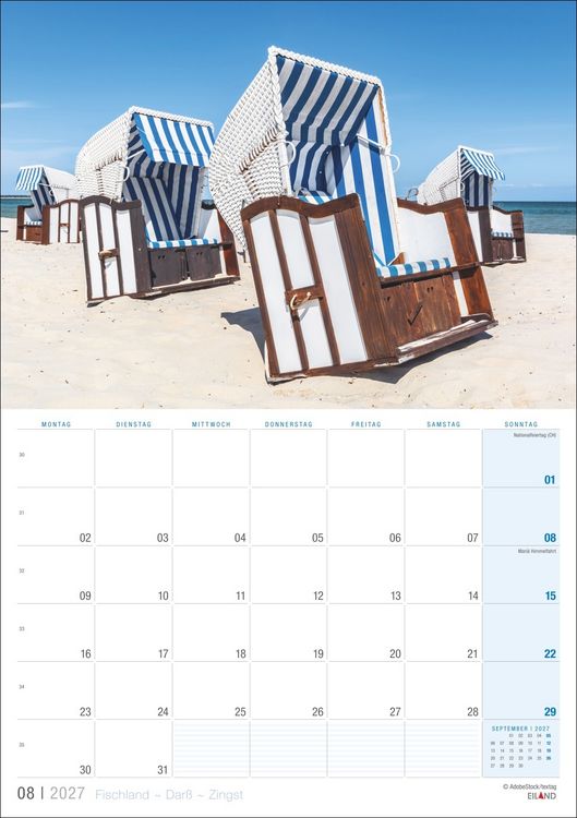 Produktbild: Fischland - Dar&szlig; - Zingst Kalender 2027