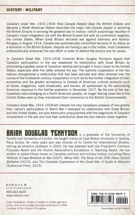 Produktbild: Canada's Great War, 1914-1918