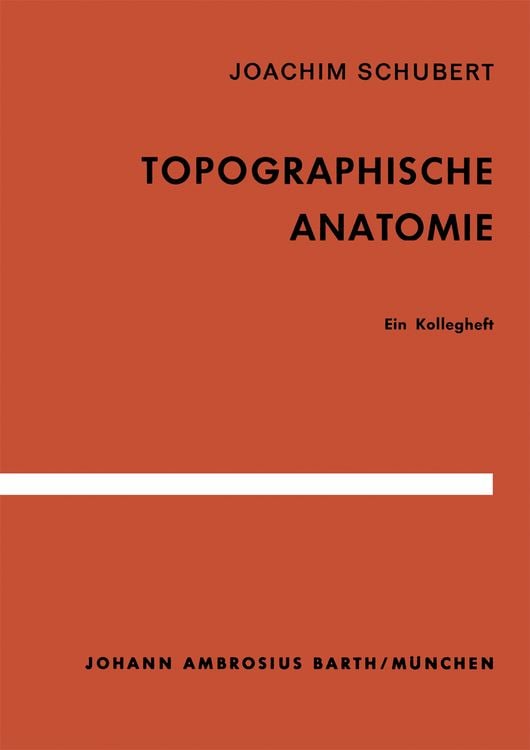 Produktbild: Topographische Anatomie