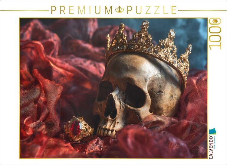Produktbild: CALVENDO Puzzle Auch Kronen zerbrechen und und offenbaren das Menschliche dahinter | 1000 Teile Lege-Gr&ouml;&szlig;e 64x48cm Foto-Puzzle f&uuml;r gl&uuml;ckliche Stunden