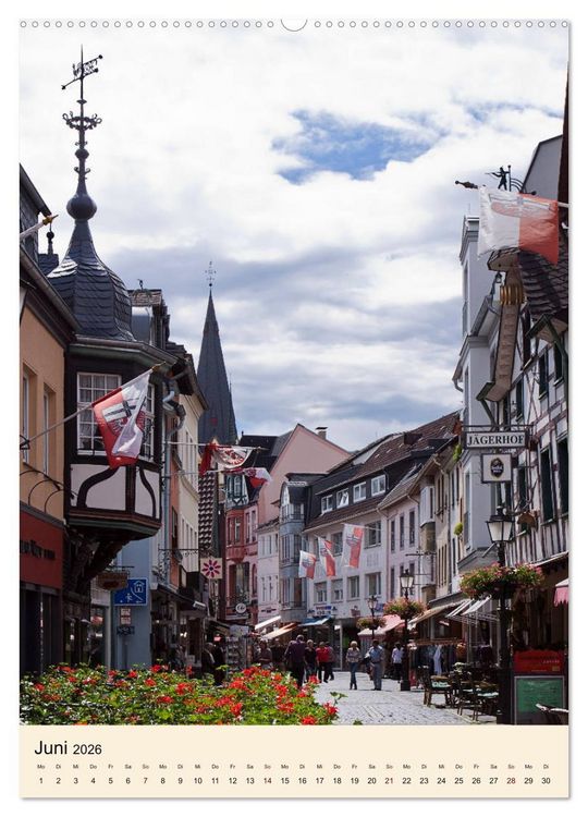 Produktbild: AHRWEILER - ALTSTADTIMPRESSIONEN (Wandkalender 2026 DIN A2 hoch), CALVENDO Monatskalender